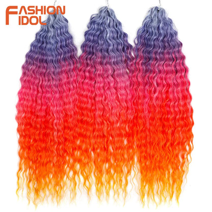Water Wave Crochet Braiding Hair – Ariel Curl 22 Inch