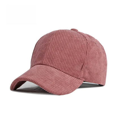 Solid Color Baseball Cap – Unisex Retro Adjustable Hat