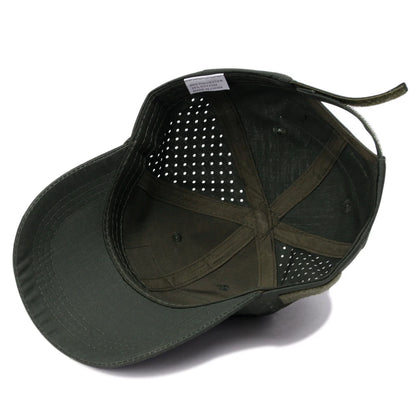 Tactical Baseball Cap with Velcro Patch – Breathable Adjustable Hat