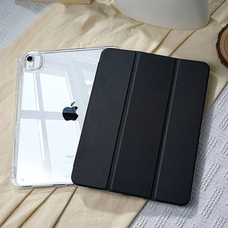 iPad Case with Pencil Holder – Smart Folio Cover