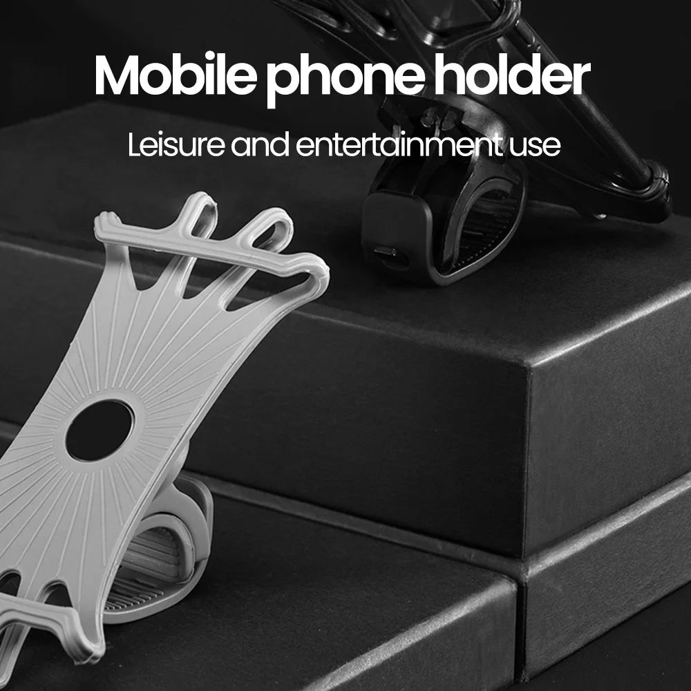 360° Bike Phone Mount Silicone Holder for Bicycle & Motorcycle
