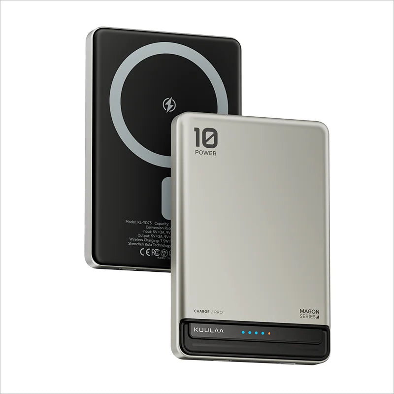 Kuulaa Magnetic Power Bank 10000mAh – 20W Fast Wireless Charger