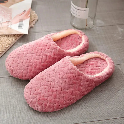 Fluffy Home Slippers – Unisex Soft Anti-Slip Indoor Slides