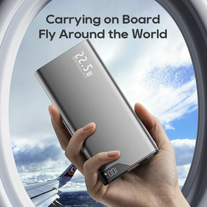 KUULAA 22.5W Power Bank 10000mAh Fast Charging Portable Charger