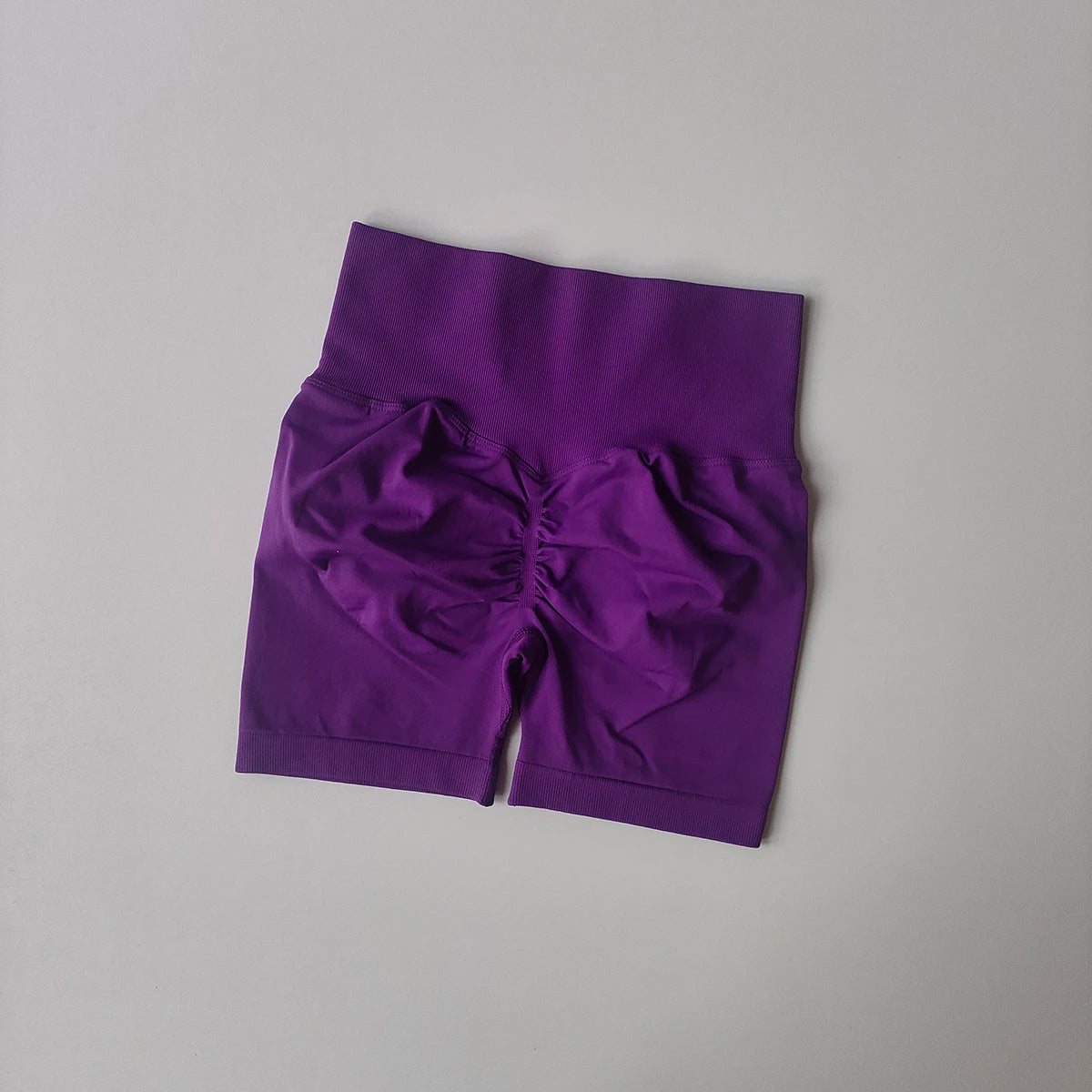 High-Waist Yoga Shorts for Women – Butt Lift Fitness Shorts