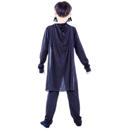 Kids Darth Vader Halloween Costume Set with Cape, Mask & Gloves
