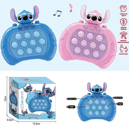 Pop It Electronic Fidget Game – Cute Character Quick Push Toy