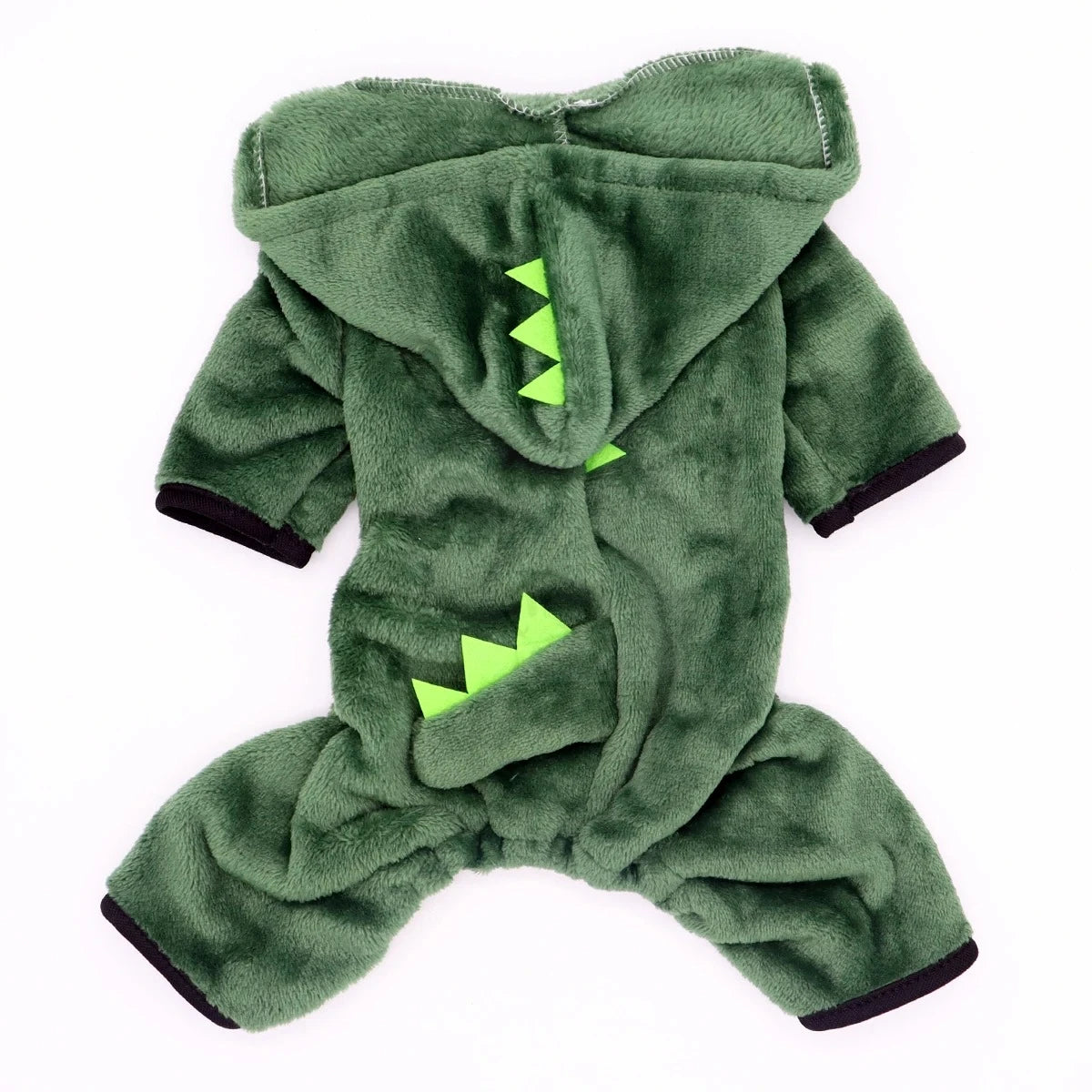 Halloween Dinosaur Fleece Hoodie Costume for Cats and Small Dogs