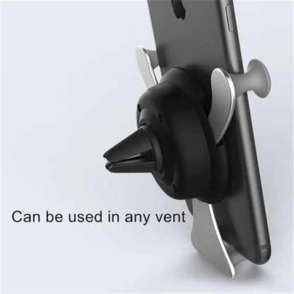 Gravity Car Phone Holder – Smile Face Air Vent Clip Mount