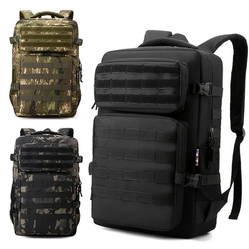 Men's Tactical Backpack – Camouflage Hiking & Camping Bag