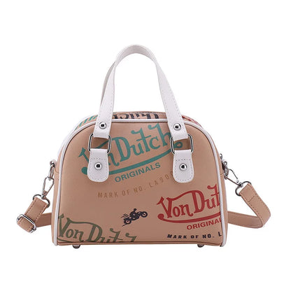 Women's Large Capacity Retro Crossbody Shoulder Bag