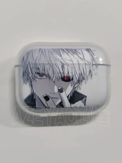 Tokyo Ghoul AirPods Case – Transparent Anime Cover