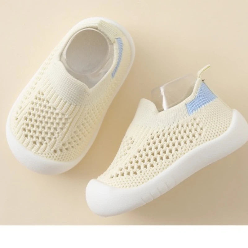 Baby Mesh Slip-On Shoes – Soft Sole Anti-Slip Unisex (0-3 Years)
