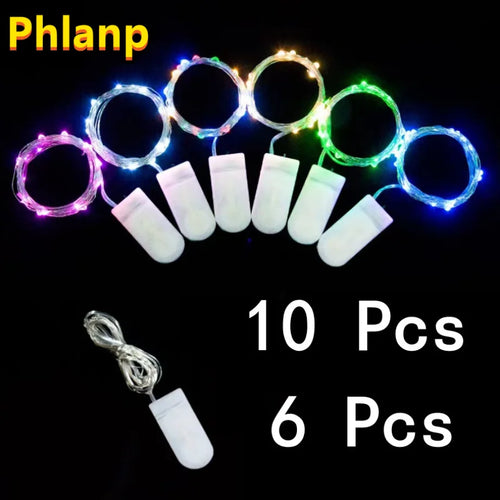 Copper Wire LED Fairy String Lights for Christmas & Party Decor