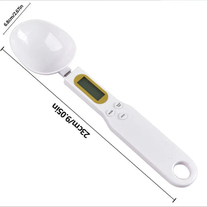 Digital Measuring Spoon Scale – LCD Kitchen Gram Scale