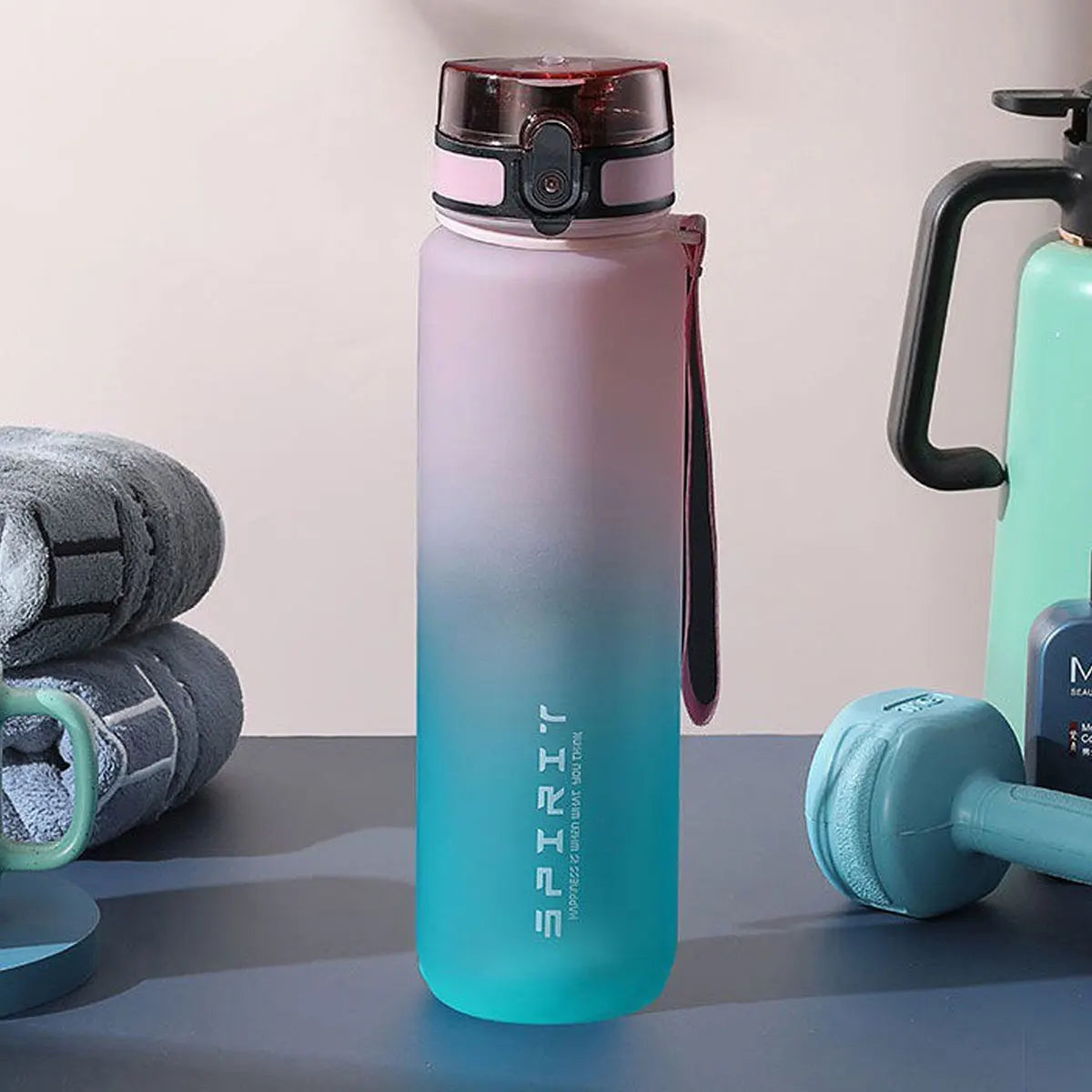 Gradient Sports Water Bottle 600ML 750ML 1000ML