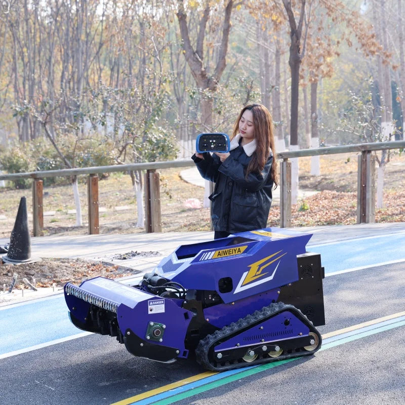 Remote Control All Terrain Diesel Flail Mower