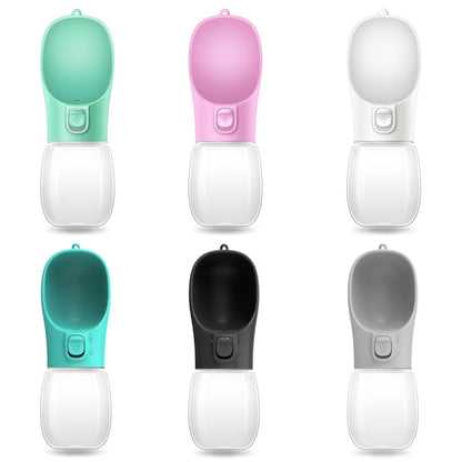 Portable Dog Water Bottle Leakproof with Drinking Bowl