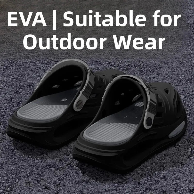 Men's EVA Outdoor Clog Sandals with Thick Anti-Slip Sole