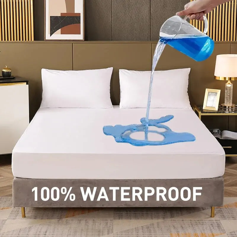 Waterproof Fitted Sheet – Mattress Protector Cover