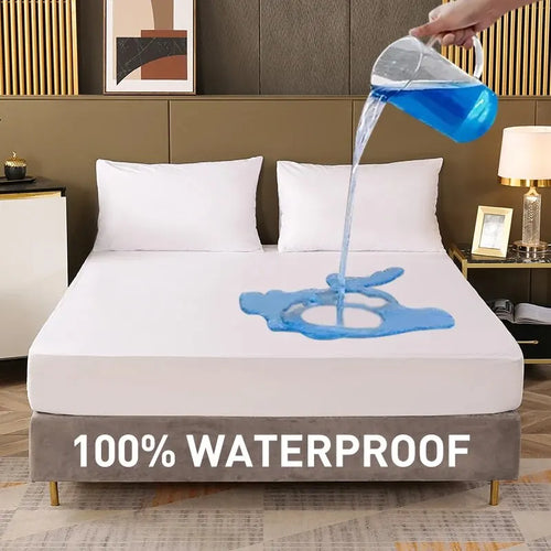 Waterproof Fitted Sheet – Mattress Protector Cover