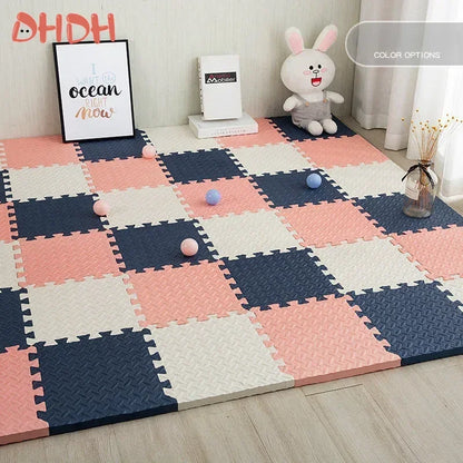 Foam Puzzle Floor Mat Tiles – Soft Non-Slip Interlocking EVA Mats for Home & Gym