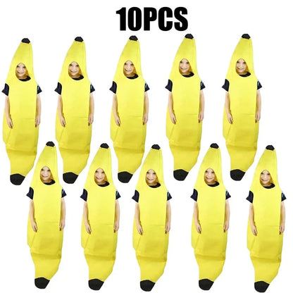 Banana Costume – Funny Halloween Outfit for Kids & Adults