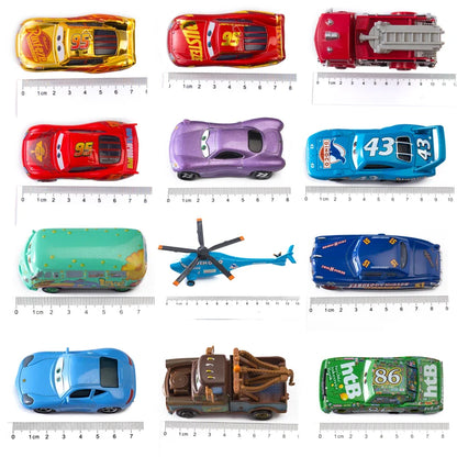 Disney Pixar Cars 1:55 Lightning McQueen and Mater Diecast Toys