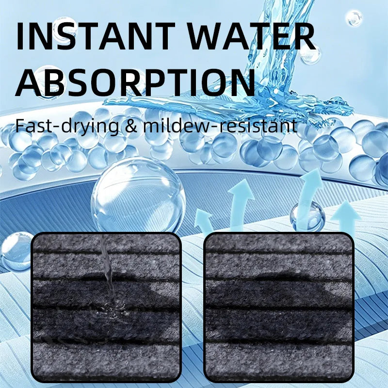 Ribbed Floor Mat – Durable, Washable & Non-Slip Door Mat