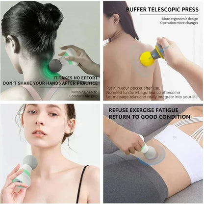 Mini Massage Gun – Portable Deep Tissue Percussion Massager