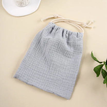Cute Cartoon Print Drawstring Diaper Bag – Baby Storage Pouch