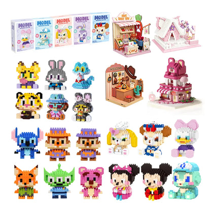 Mini Building Blocks Cartoon Character Figure – Tsum Tsum Style