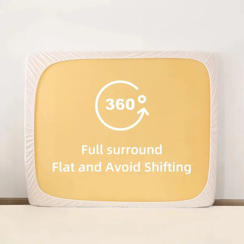 Waterproof Fitted Mattress Cover – Smooth Jersey Sheet