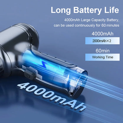 Handheld Wireless Car Vacuum Cleaner 95000Pa 2-in-1 Blower & Home Use