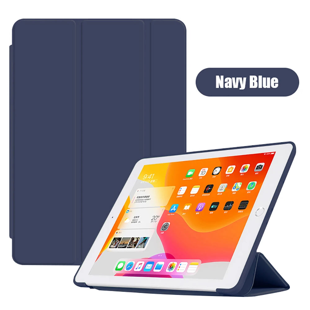 Magnetic iPad Case – Smart Tri-Fold Cover for All Models