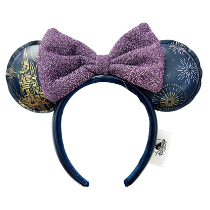 Disney Mickey Minnie Ears Headband – Sequin Bow Costume Cosplay