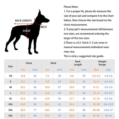 Security Dog Shirt Vest – Breathable Polyester Pet Tank Top