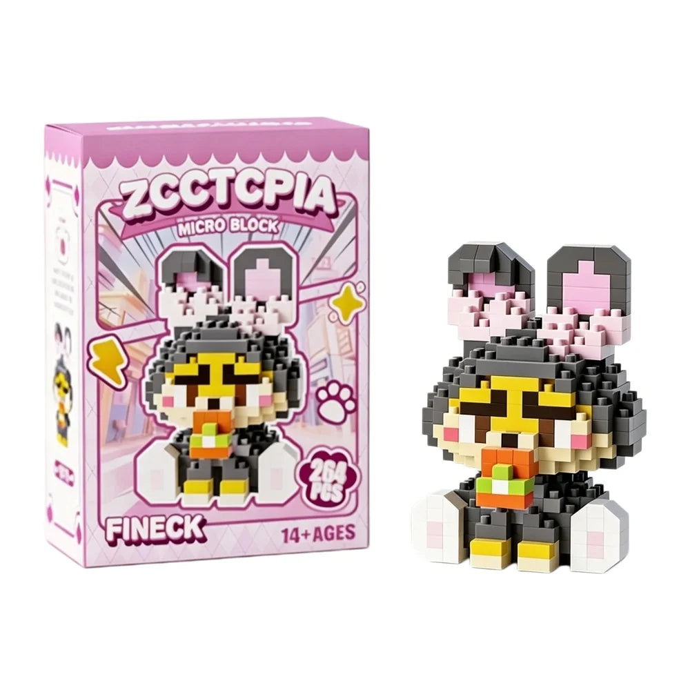 Mini Building Blocks Cartoon Character Figure – Tsum Tsum Style