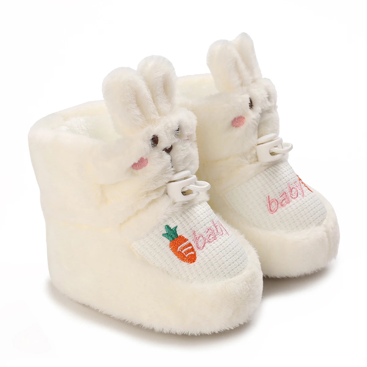 Baby Winter Boots – Cartoon Warm Fleece Booties for Boys & Girls