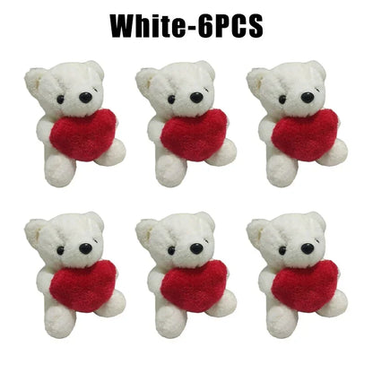 Heart Teddy Bear Plush Stuffed Animal – Valentine Gift Set