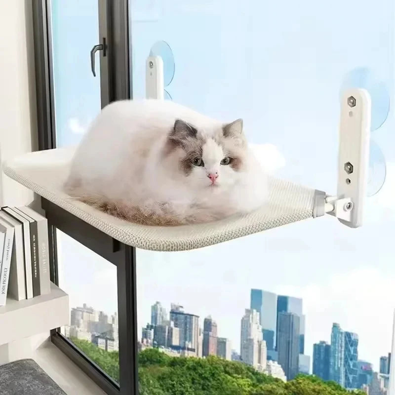 Cat Window Hammock – Suction Cup Hanging Bed, Removable & Washable