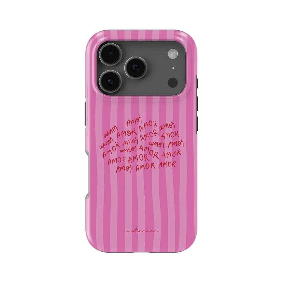 Vintage Animal & Floral Heart iPhone Case