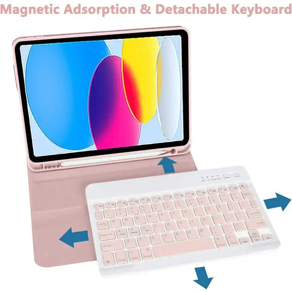 iPad Keyboard Case with Backlight & Touchpad – All Models