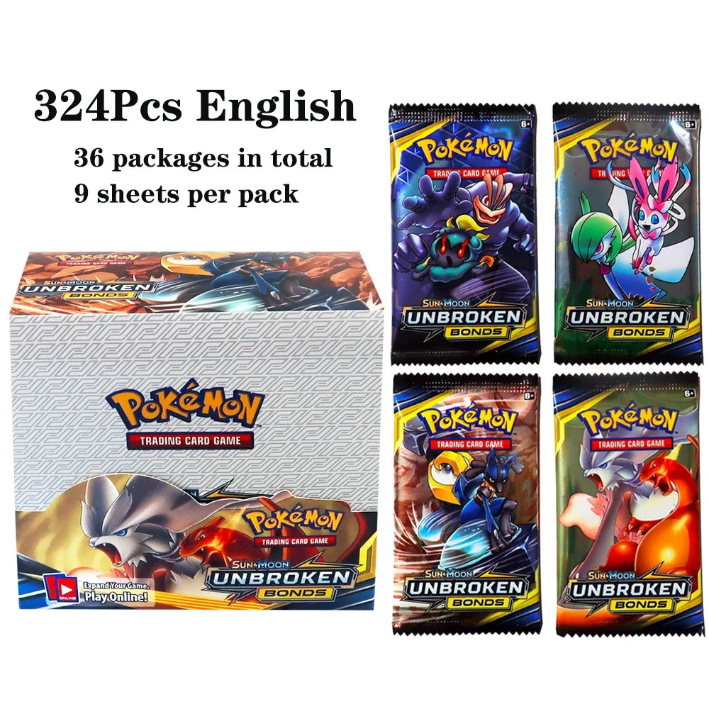 324PCS Pokémon Fusion Strike Booster Box 36 Packs