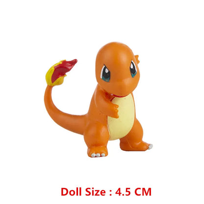 Pokémon Gengar Pikachu Eevee Greninja Mewtwo Action Figure Collection