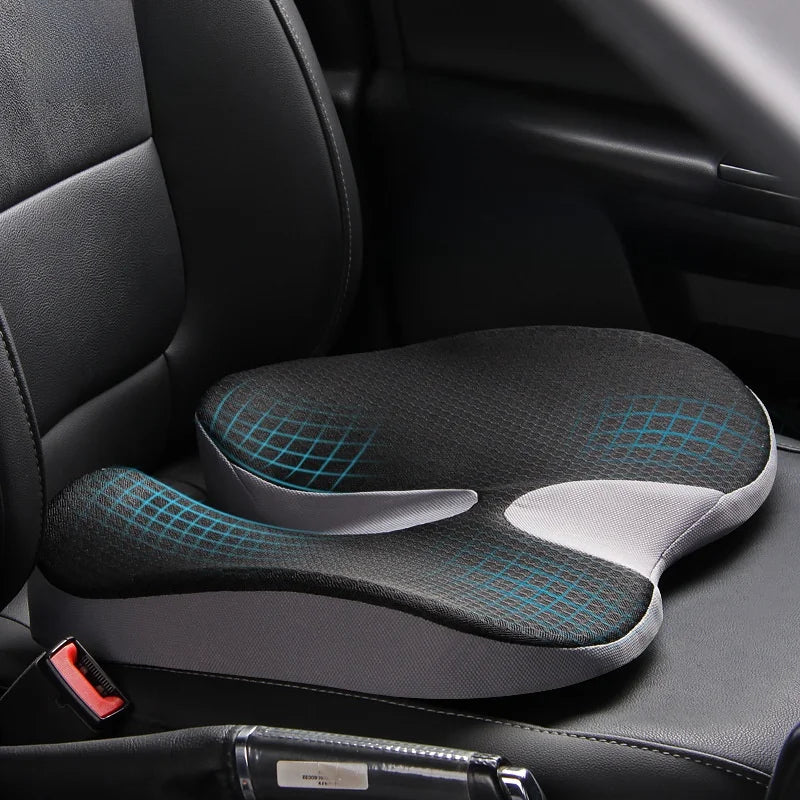 Memory Foam Coccyx Seat Cushion – Tailbone Pain Relief