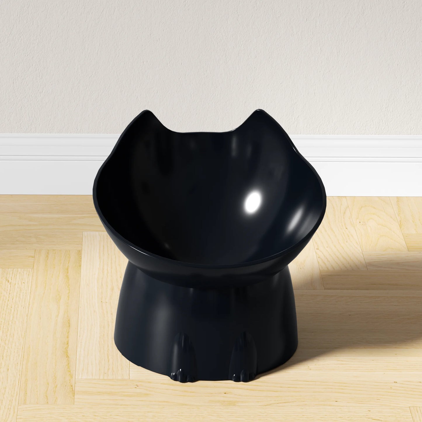 Elevated Cat Bowl – Anti-Tip Raised Food & Water Dish
