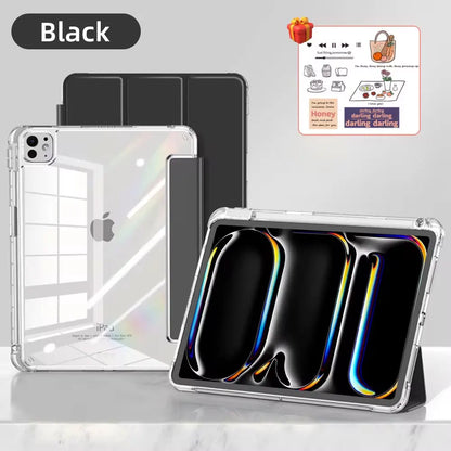 iPad Case with Pencil Holder – Fits iPad Pro 11/12.9/13, Air, Mini, 10th Gen & More