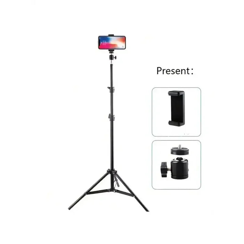 Phone Tripod Stand – Adjustable Selfie & Live Streaming Tripod