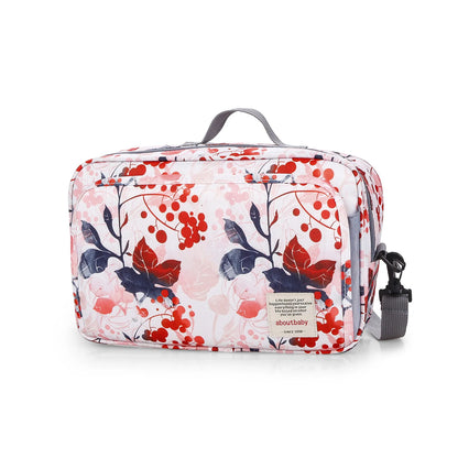 Waterproof Baby Diaper Bag – Printed Wet Dry Reusable Maternity Bag